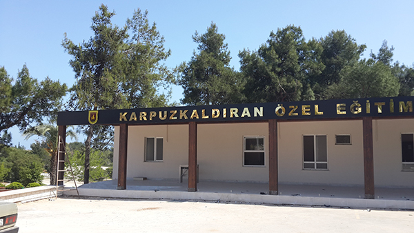 Antalya / Karpuz Kaldiran Eitim Komutanl / 304 kalite krom kutu harf