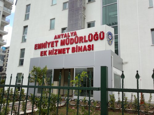 Antalya Emniyet Mdrl Tabela Ek Hizmet Binas