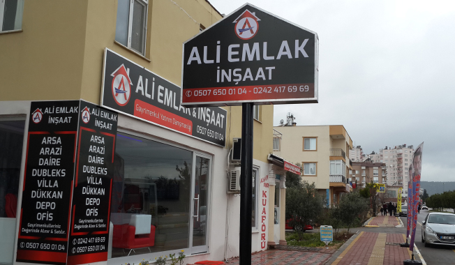Ali Emlak naat Cephe Tabelas
