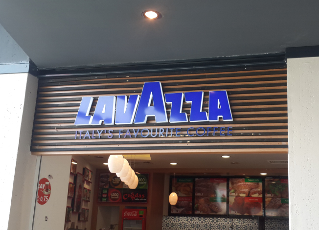 Lavazza Plexi Kutu Harf