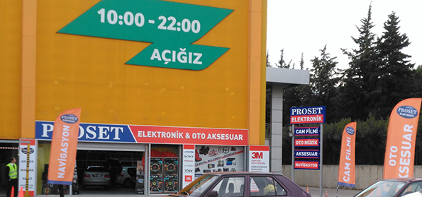 Proset Oto Aksesuar / Antalya Iksz Germe Tabela