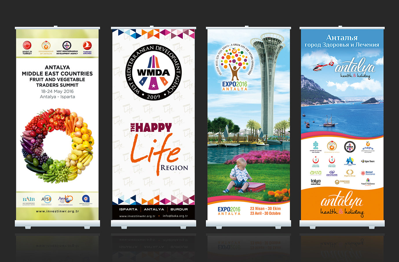Roll Up Banner  X-Banner Reklam Antalya